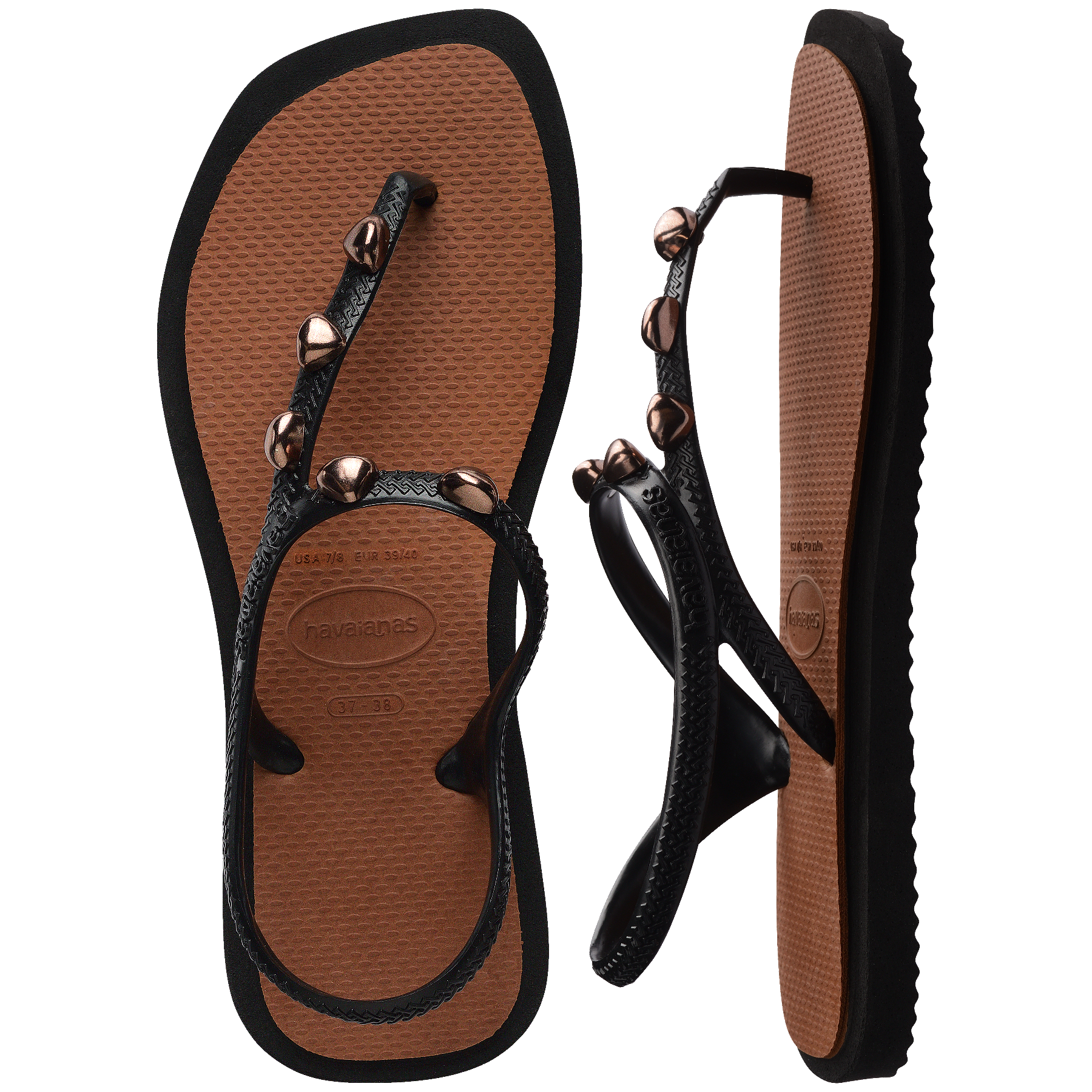 Women's Flash Fusion Sandals - COFFEE/RUST