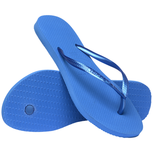 Kids' Slim Flip Flops - BRILLIANT BLUE