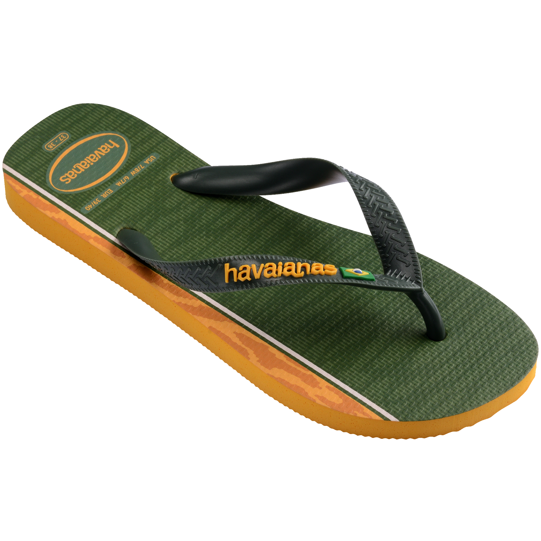 Men's Top Nations I Flip Flops - Brazil